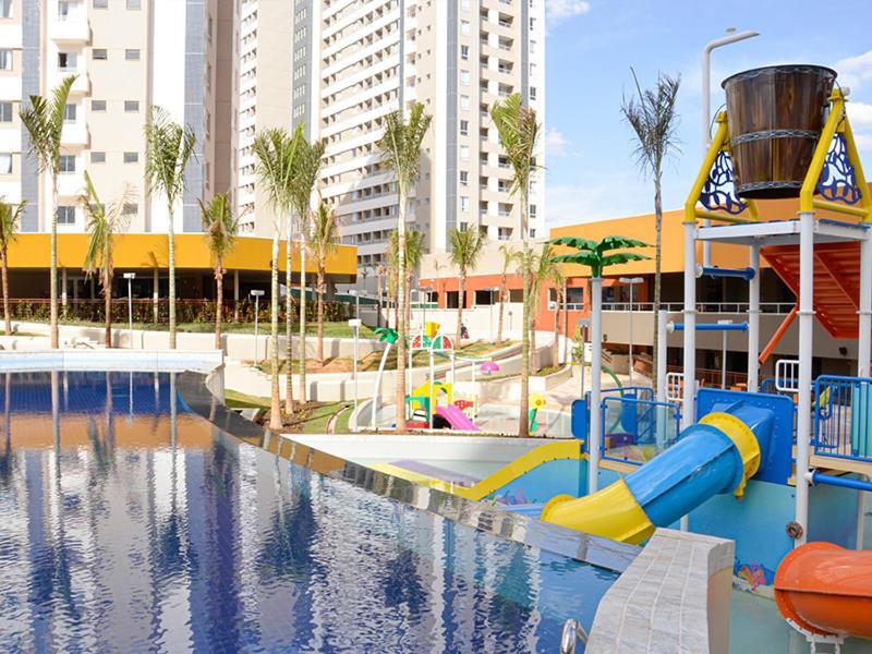 Solar Das Aguas Park Resort - Proximo Ao Thermas Dos Laranjais Olímpia المظهر الخارجي الصورة