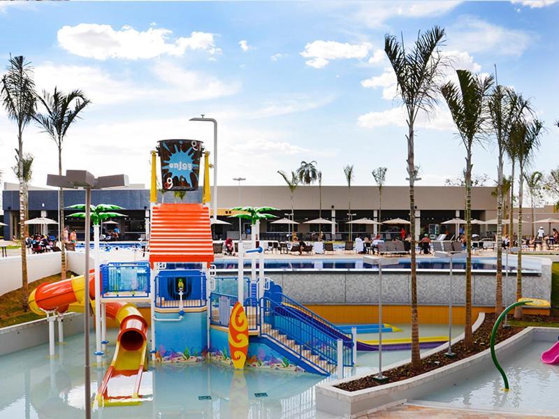 Solar Das Aguas Park Resort - Proximo Ao Thermas Dos Laranjais Olímpia المظهر الخارجي الصورة