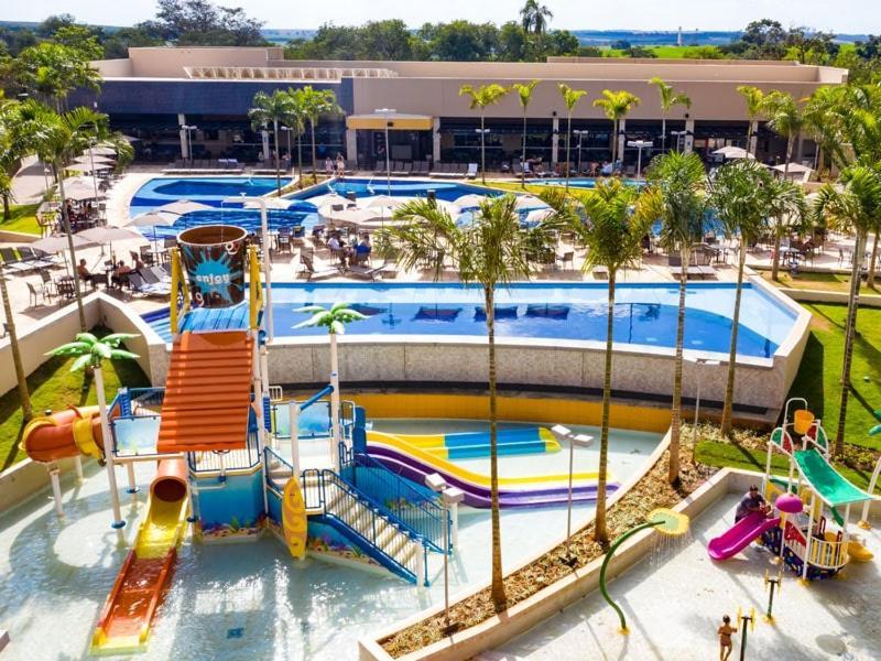Solar Das Aguas Park Resort - Proximo Ao Thermas Dos Laranjais Olímpia المظهر الخارجي الصورة