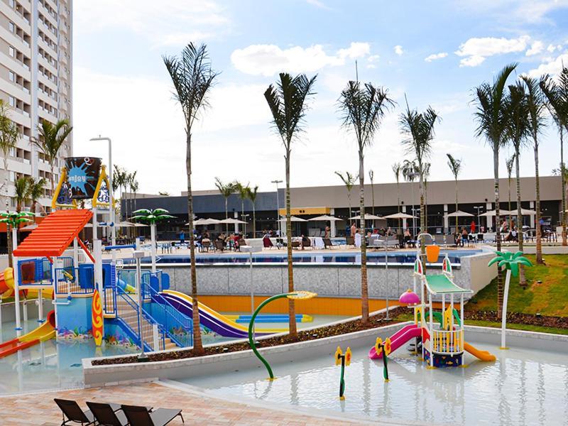 Solar Das Aguas Park Resort - Proximo Ao Thermas Dos Laranjais Olímpia المظهر الخارجي الصورة
