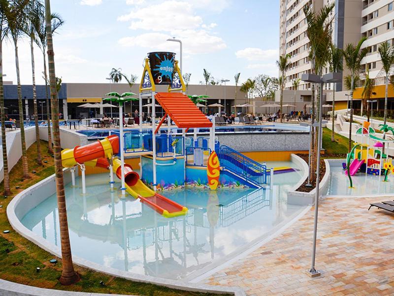 Solar Das Aguas Park Resort - Proximo Ao Thermas Dos Laranjais Olímpia المظهر الخارجي الصورة